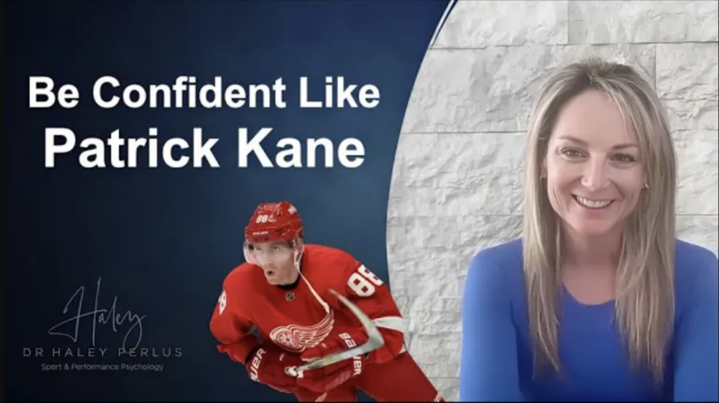 Returning from hip surgery and playing with a new team, Detroit Red Wings Patrick Kane knows how to stay confident. Watch this video for two confidence-building exercises that will help us all keep moving forward and striving for great things!